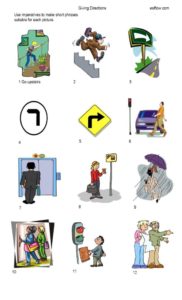 transportation and getting around vocabulary and speaking exercises