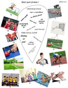 Common sport phrases vocabulary exercise