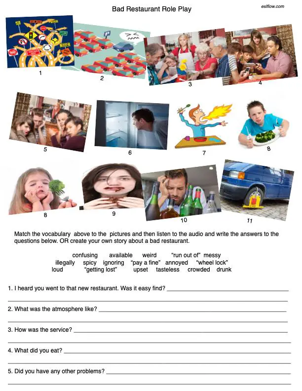 Speaking - Roleplay Junior: A Fun Conversation Activity - ESL/ELL