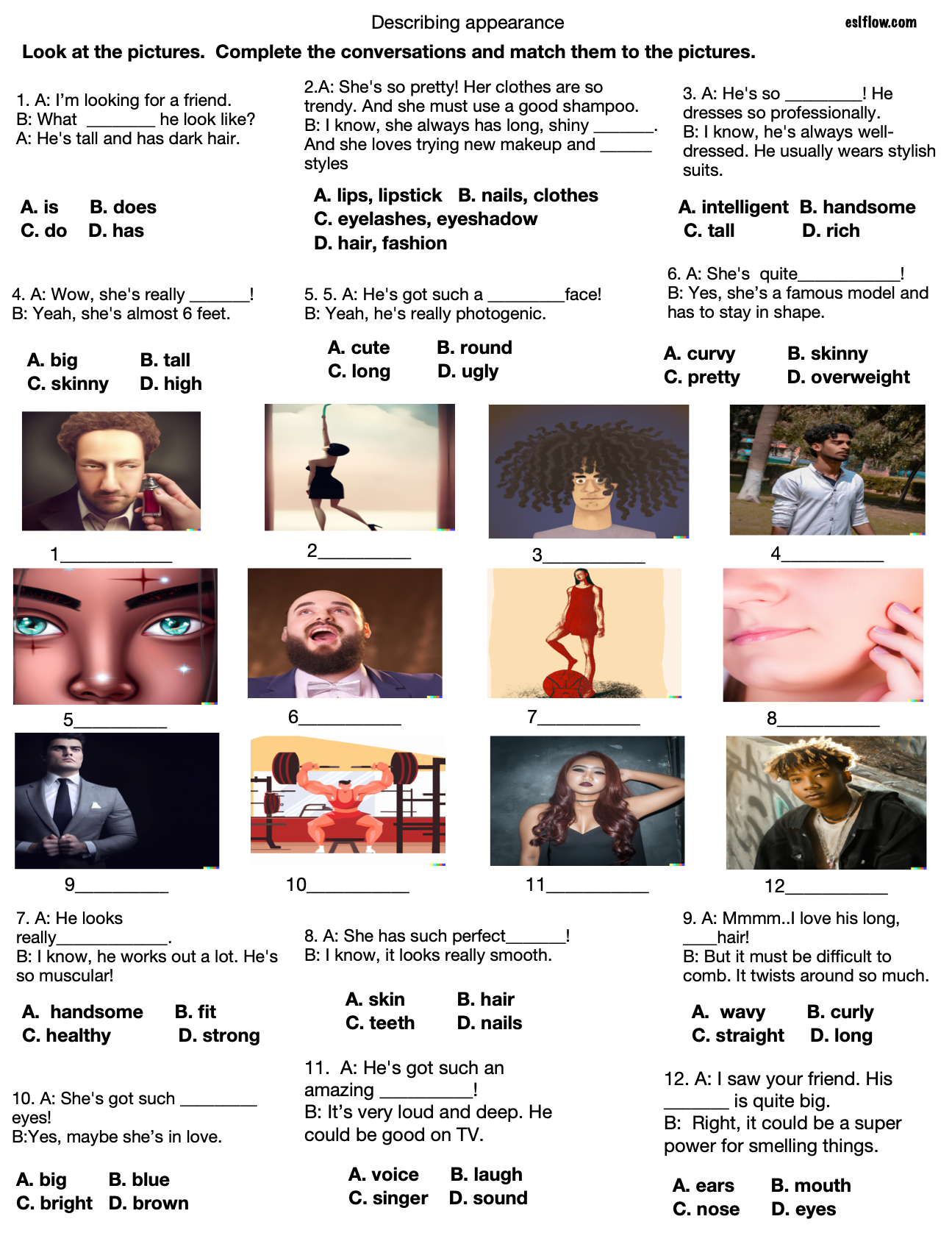 10-describing-people-and-appearance-listening-and-vocabulary-exercises