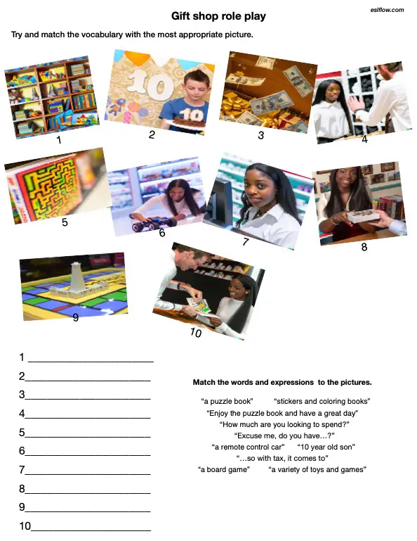 Telephoning ESL Role-Plays Activities Worksheets Games